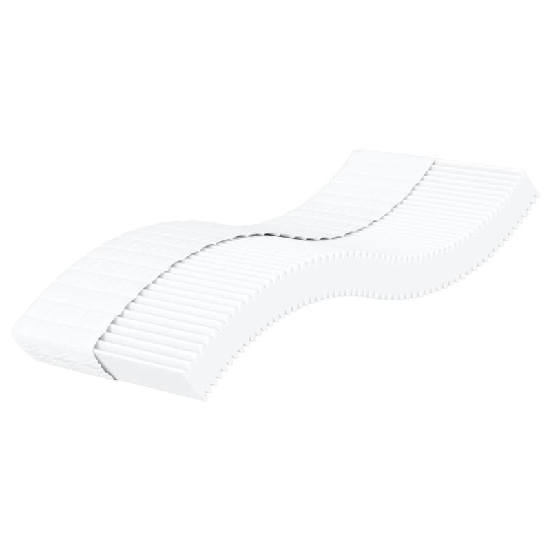 Matelas en mousse blanc 90x210 cm dureté H2 H3 621016621016