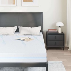 Matelas Moyennement ferme 160 x 200 cm Blanc 621021621021