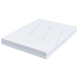 Matelas Moyennement ferme 160 x 200 cm Blanc 621021621021