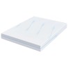 Matelas Moyennement ferme 160 x 200 cm Blanc 621021621021