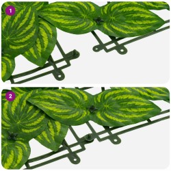Écran de balcon avec feuilles Vert et jaune 400 x 150 cm 621023621023