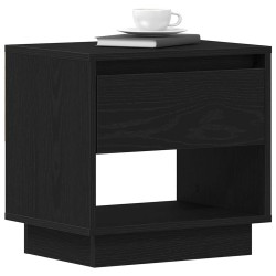 Table de nuit avec tiroir 2 pcs Chêne noir 45 x 34 x 44 cm 621024621024