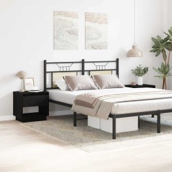 Table de nuit avec tiroir 2 pcs Chêne noir 45 x 34 x 44 cm 621024621024