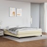 Matelas de lit à ressorts ensachés fermeté moyenne Crème 180x200x20 cm 621025621025