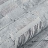 Papier peint en pierre 3D Gris clair 10 x 0,53 m 621038621038