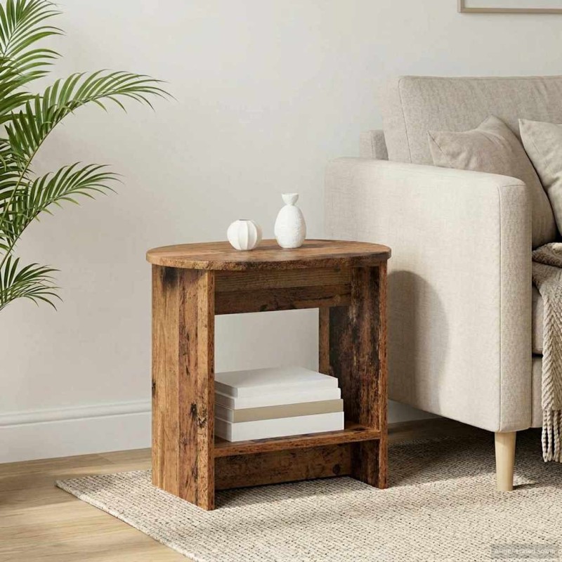 Table d'appoint Bois ancien 50 x 39,5 x 55 cm Bois d'ingénierie 621043621043