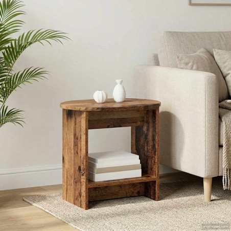 Table d'appoint Bois ancien 50 x 39,5 x 55 cm Bois d'ingénierie 621043621043