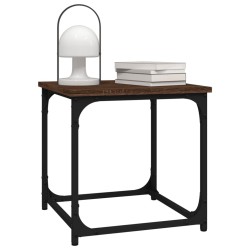 Table d'appoint Chêne marron 40x40x40 cm Bois d'ingénierie 621046621046