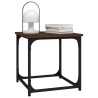 Table d'appoint Chêne marron 40x40x40 cm Bois d'ingénierie 621046621046
