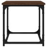 Table d'appoint Chêne marron 40x40x40 cm Bois d'ingénierie 621046621046