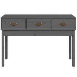 Table console Gris 114x40x75 cm Bois massif de pin 621047621047