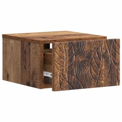 Table d'appoint murale 2 pcs Bois ancien 34,5 x 33 x 20 cm 621049621049