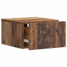 Table d'appoint murale 2 pcs Bois ancien 34,5 x 33 x 20 cm 621049621049