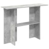 Table console Gris béton 100 x 30 x 75 cm Bois d'ingénierie 621052621052