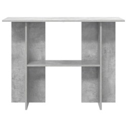 Table console Gris béton 100 x 30 x 75 cm Bois d'ingénierie 621052621052
