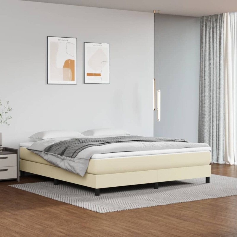 Matelas à Ressorts Ensachés Moyen 160 x 200 cm 20 cm Crème 621058621058