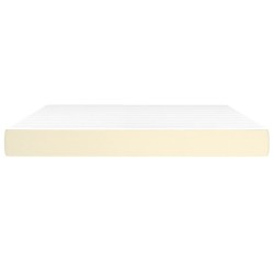 Matelas à Ressorts Ensachés Moyen 160 x 200 cm 20 cm Crème 621058621058