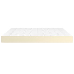 Matelas à Ressorts Ensachés Moyen 160 x 200 cm 20 cm Crème 621058621058