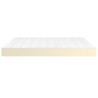 Matelas à Ressorts Ensachés Moyen 160 x 200 cm 20 cm Crème 621058621058