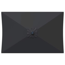 Parasol de jardin avec lumières LED et base 200 x 300 cm 621062621062