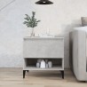Table d'appoint Gris béton 50x46x50 cm Bois d'ingénierie 621069621069