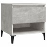 Table d'appoint Gris béton 50x46x50 cm Bois d'ingénierie 621069621069
