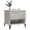 Table d'appoint Gris béton 50x46x50 cm Bois d'ingénierie 621069621069
