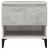 Table d'appoint Gris béton 50x46x50 cm Bois d'ingénierie 621069621069