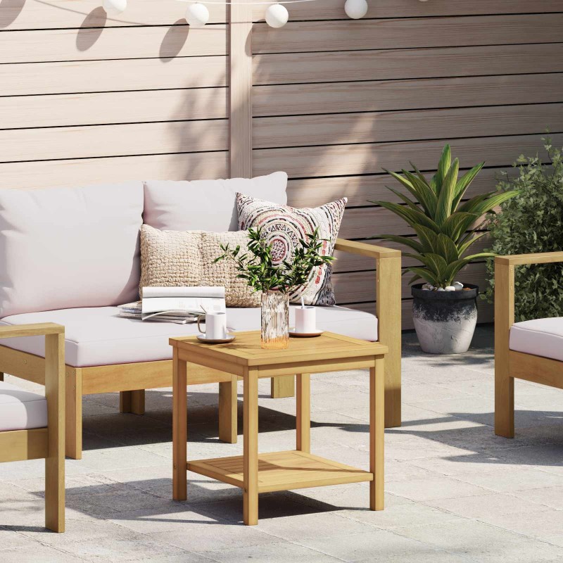 Table d'appoint Huile Naturelle 45 x 45 x 45 cm 621075621075