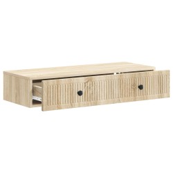 Table d'appoint murale Chêne Sonoma 87,5 x 34,5 x 17 cm 621078621078