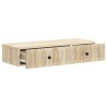 Table d'appoint murale Chêne Sonoma 87,5 x 34,5 x 17 cm 621078621078