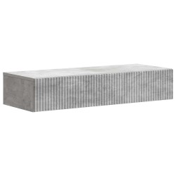 Table d'appoint murale Gris béton 87,5 x 34,5 x 17 cm 621079621079