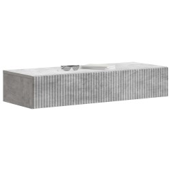 Table d'appoint murale Gris béton 87,5 x 34,5 x 17 cm 621079621079