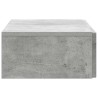 Table d'appoint murale Gris béton 87,5 x 34,5 x 17 cm 621079621079