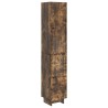 Ensemble de Meubles 2 pcs Chêne fumé 34,5 x 33 x 90 cm 621082621082