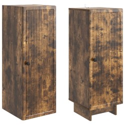 Ensemble de Meubles 2 pcs Chêne fumé 34,5 x 33 x 90 cm 621082621082
