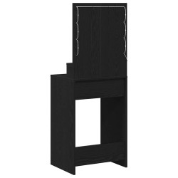 Table de Toilette Chêne noir 50 x 41 x 135 cm Bois d'ingénierie 621085621085