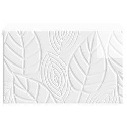 Table d'appoint murale 2 pcs Blanc brillant 34,5 x 33 x 20 cm 621086621086