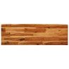 Ensemble à manger 3 pcs avec bord vivant bois massif d'acacia 621090621090