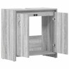 Armoire de bain Sonoma gris 60x33x61 cm Bois d'ingénierie 621094621094