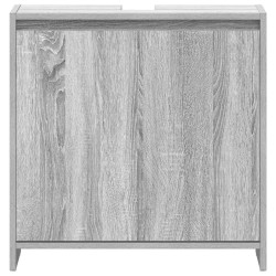 Armoire de bain Sonoma gris 60x33x61 cm Bois d'ingénierie 621094621094
