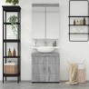 Ensemble de mobilier de salle de bain TULUM 2 pcs Gris Sonoma 621095621095