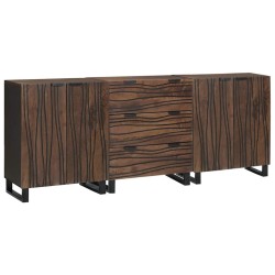 Ensemble de mobilier de salle de bain avec tiroir 3 pcs Marron 621097621097
