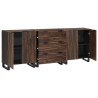 Ensemble de mobilier de salle de bain avec tiroir 3 pcs Marron 621097621097