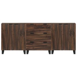 Ensemble de mobilier de salle de bain avec tiroir 3 pcs Marron 621097621097