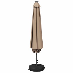 Parasol de jardin avec lumières LED et base 200 x 300 cm 621101621101