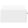 Table d'appoint murale Blanc brillant 59 x 34,5 x 17 cm 621104621104