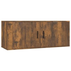 Ensemble de meubles TV 8 pcs Chêne fumé Bois d'ingénierie 621105621105
