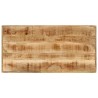 Table de bar 110x55x107 cm bois massif de manguier et fer 621107621107