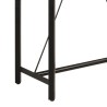 Table de bar 110x55x107 cm bois massif de manguier et fer 621107621107